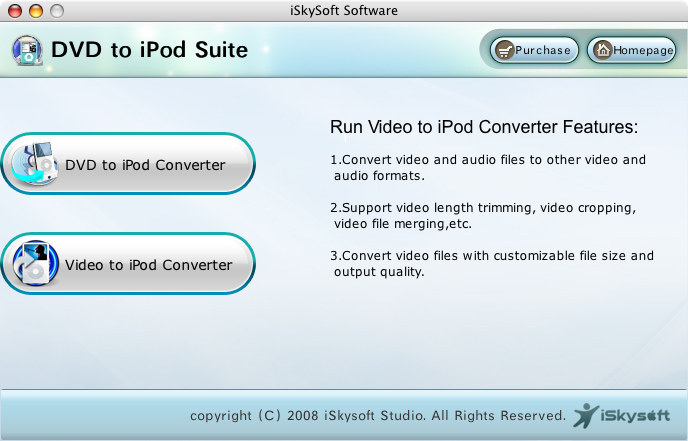 dvd to ipod suite for mac